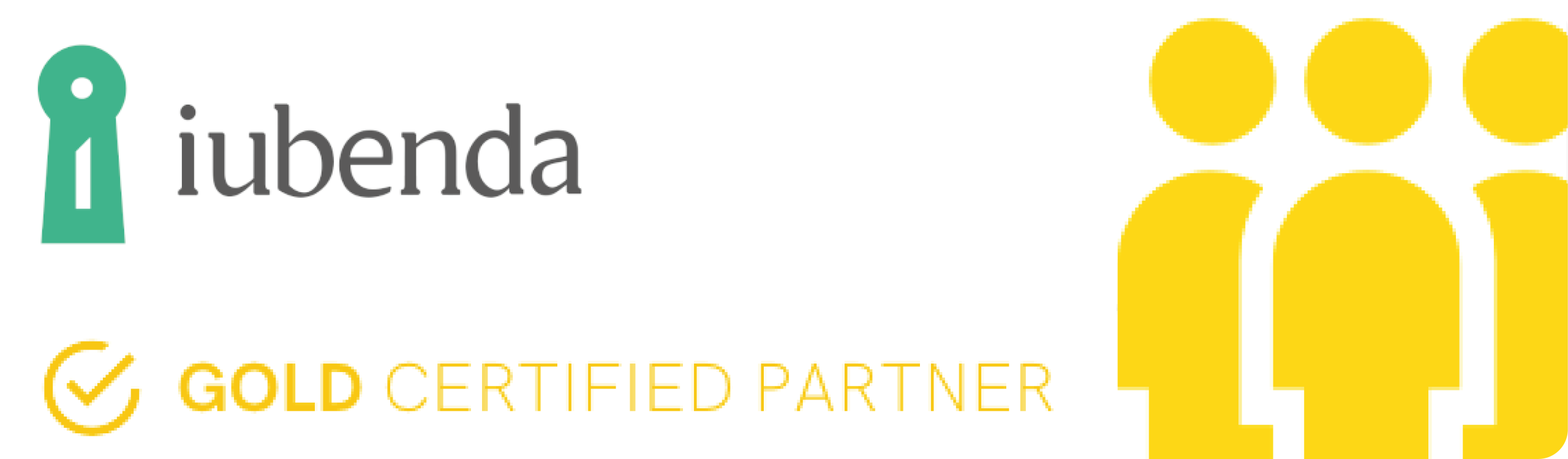 iubenda Certified Gold Partner